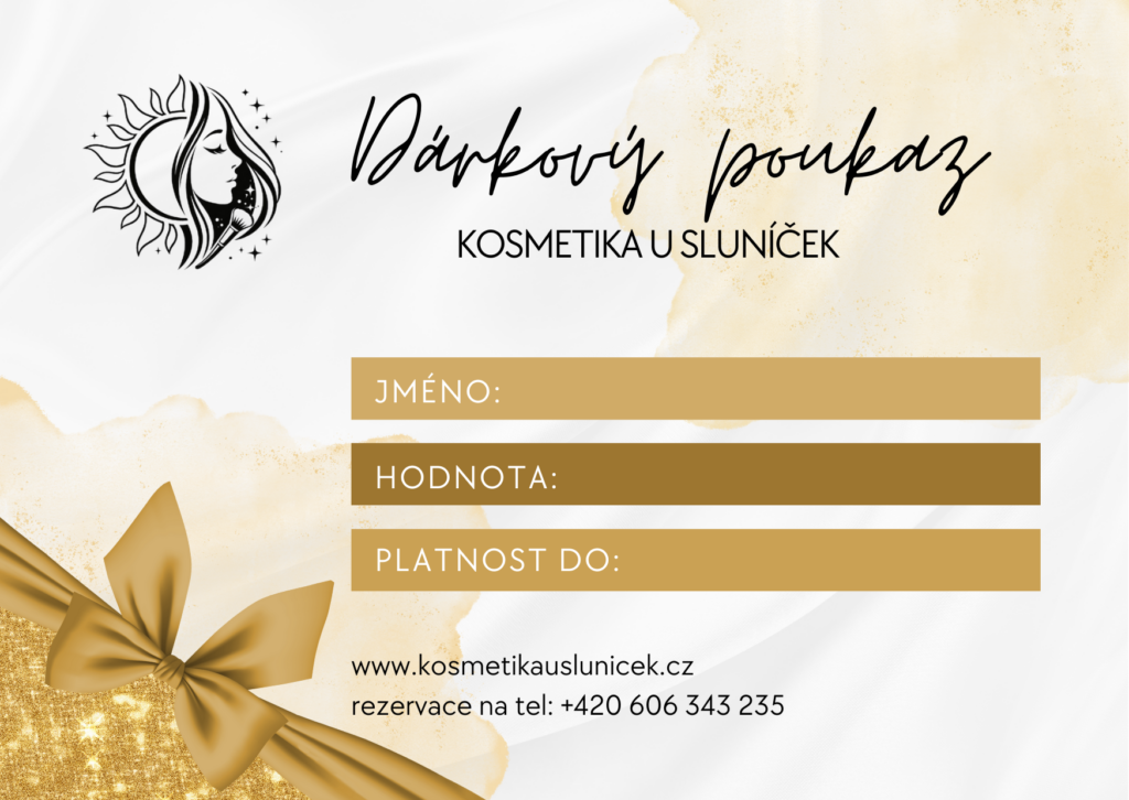 dárkový poukaz